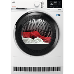 AEG TR818P4B White 8000 Series 8Kg Heat Pump Tumble Dryer