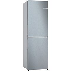 Bosch KGN27NLEAG Stainless Steel Series 2 Free-Standing Fridge-Freezer 55cm