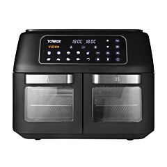 Tower T17102 Black Vortx Vizion Express Dual 11L Air Fryer