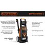 Black and Decker BXPW2500DTS-E 2500E Pressure Washer