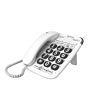 BT 6113 White Big Button 200 White Corded Phone