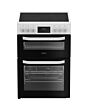 Hotpoint HDE6VDW White 60Cm Double Oven