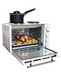 Electric Mini Oven with Hotplate Hobs, 30 Litres