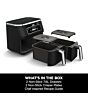 Ninja AF200UK Foodi 4-in-1 Dual Zone Air Fryer 7.6L