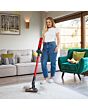 Numatic 913925 Red Henry Quick Cordless Vacuum Cleaner With 6 Pods