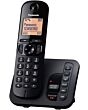 Panasonic KX-TGC220EB Black DECT Single Phone Answermachine Call Block