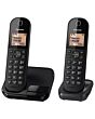 Panasonic KX-TGC412EB Black DECT Double Digital Phone With Nuisance Call Block