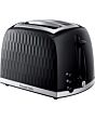 Russell Hobbs 26061 Black Honeycomb 2 Slice Toaster 