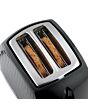 Russell Hobbs 26061 Black Honeycomb 2 Slice Toaster 