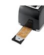 Russell Hobbs 26061 Black Honeycomb 2 Slice Toaster 
