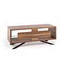 Techlink AA110W Arena Walnut TV Stand (Black Base)