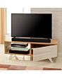 TTAP MIA-1050-0AK Light Oak Miami TV Stand with storage