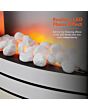 Warmlite WL45011 York Fireplace Suite - Cream