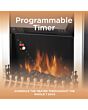 Warmlite WL45048 Whitby 2KW Electric Fire Inset with Remote Control