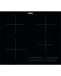 Zanussi ZIAN644K Black 4 zone Induction Hob with Boil Assist