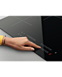 Zanussi ZIAN644K Black 4 zone Induction Hob with Boil Assist