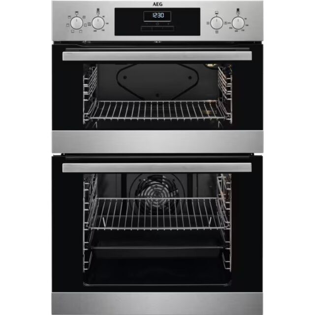 AEG DEX33111EM Stainless Steel SurroundCook Built-in Double Oven