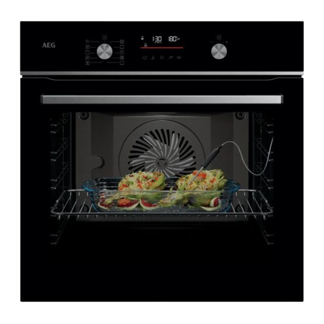 AEG GA5CB501AB Black 5000 Surroundcook With Steambake B/In Single