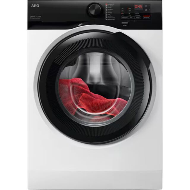 AEG LFED61844B White 6000 Prosense 8Kg Washing Machine