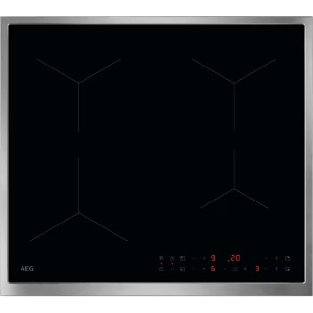 AEG TN64IA00XB Black Glass 5000 60Cm Induction Hob