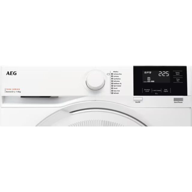 AEG TR718L2B 7000 SensiDry® Heat Pump Tumble Dryer 8kg