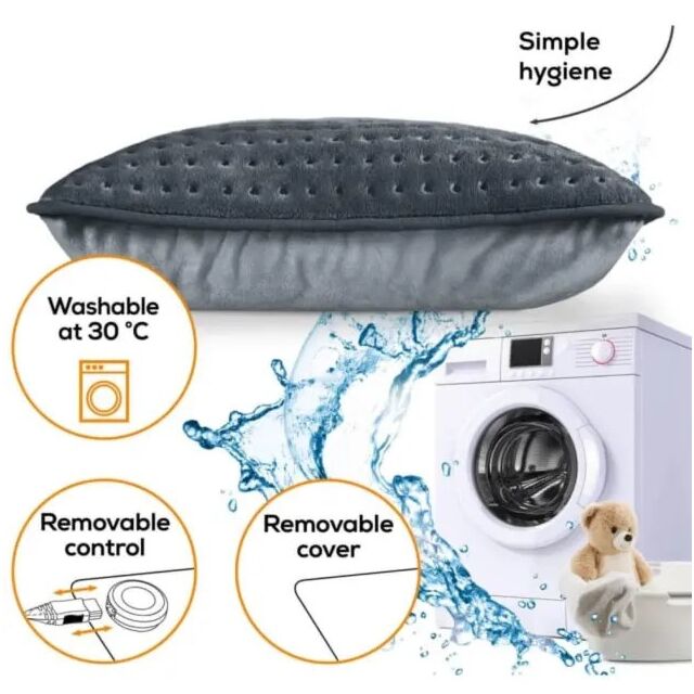 Beurer HK48 Grey Cosy Heated Cushion