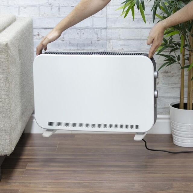 Black and Decker BXCV41001GB White 2Kw Convection Heater