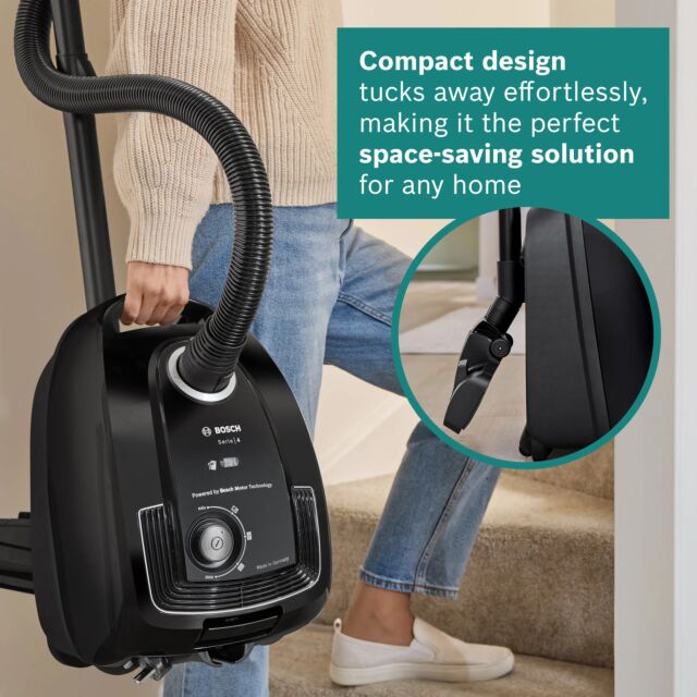 Bosch BGL38BA3GB Black Series 4 Bagged Vacuum
