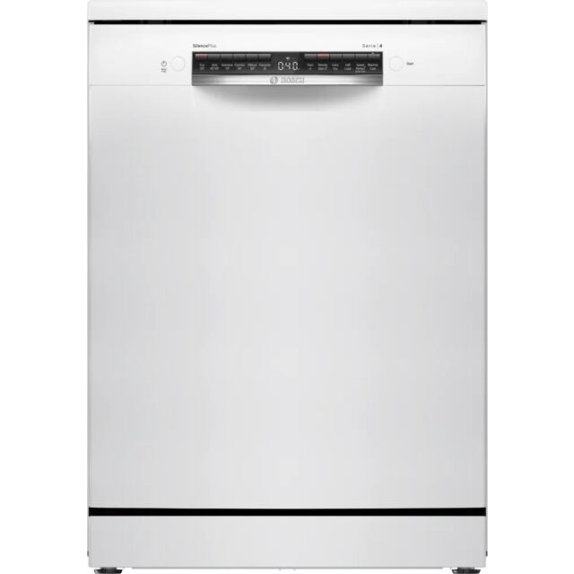Bosch SMS4EKW06G White Series 4 60Cm Dishwasher
