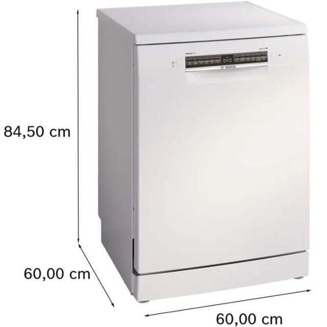 Bosch SMS4EKW06G White Series 4 60Cm Dishwasher