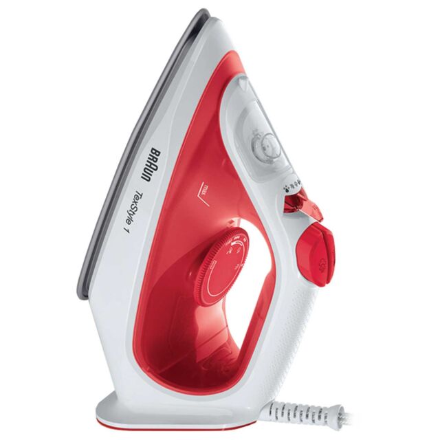 Braun SI1009RD Red 1900W Texstyle 1 Steam Iron