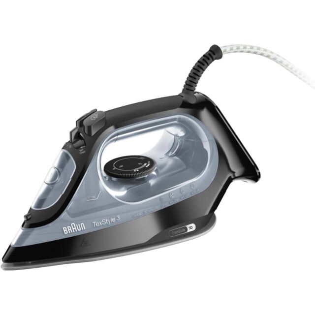 Braun SI3055BK Black 2400W Texstyle 3 Steam Iron