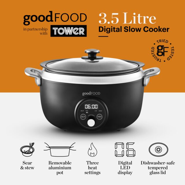 Good Food GF16010 3.5L Digital Slow Cooker