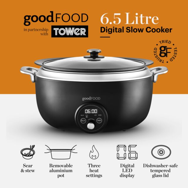 Good Food GF16011 6.5L Digital Slow Cooker