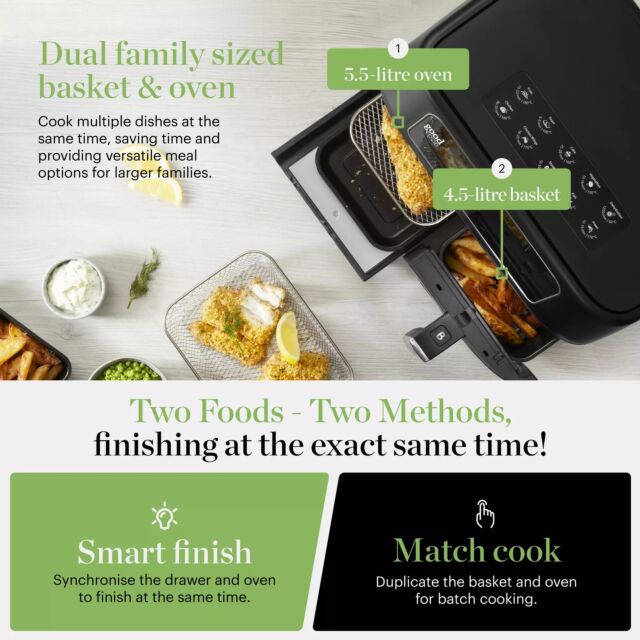 Good Food GF17015 10L Oven and Basket Air Fryer