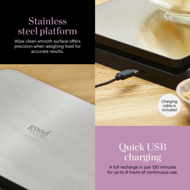 Good Food GF876009 Digital Talking Kitchen Scale