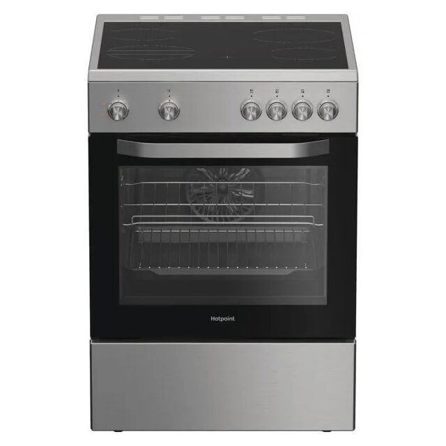 Hotpoint H6V5KMXUK Stainless Steel 60Cm Single Cavity Cooker
