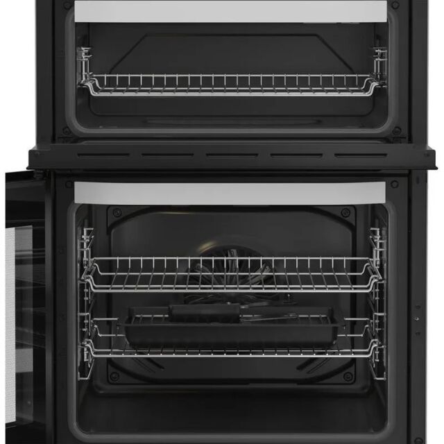 Hotpoint HDE6VDW White 60Cm Double Oven