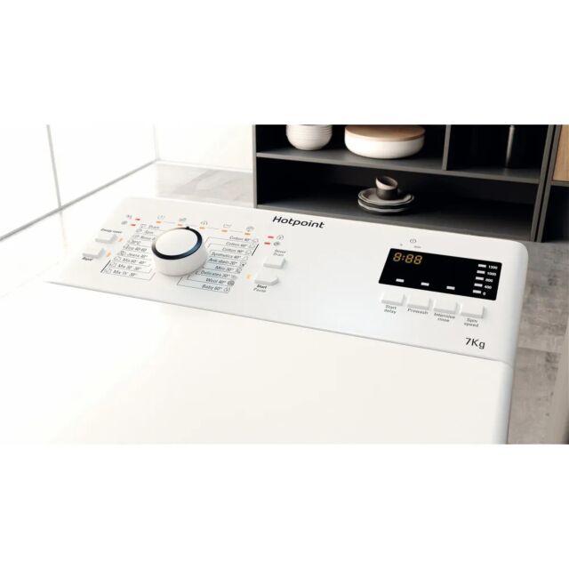 Hotpoint WMTF 722U UK N 7kg Top Loading W/Machine