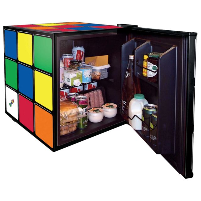 Husky HUS-HU231-E Rubiks Cube Mini Fridge