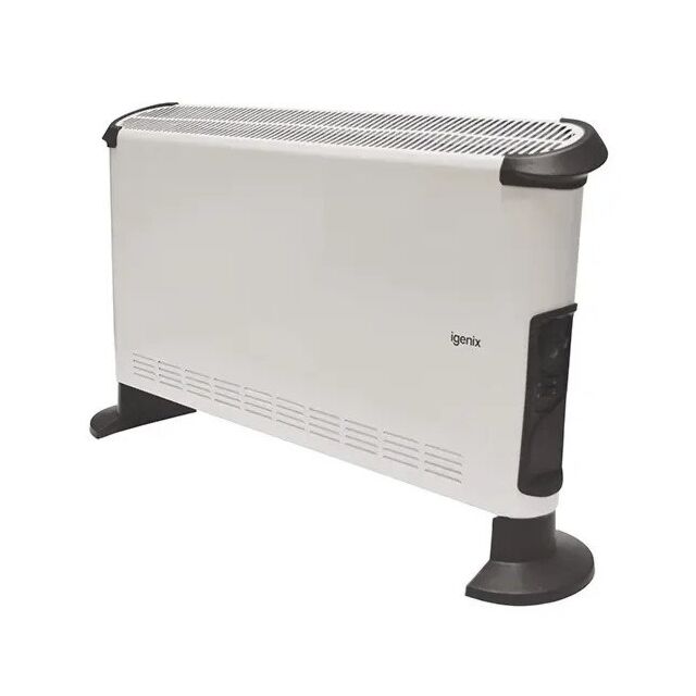 Igenix IG5300 Portable Convector Heater, 3 Heat Settings, 3000W