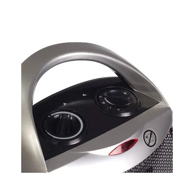 Igenix IG9030 Ceramic Fan Heater, 2 Heat Settings, 1800W