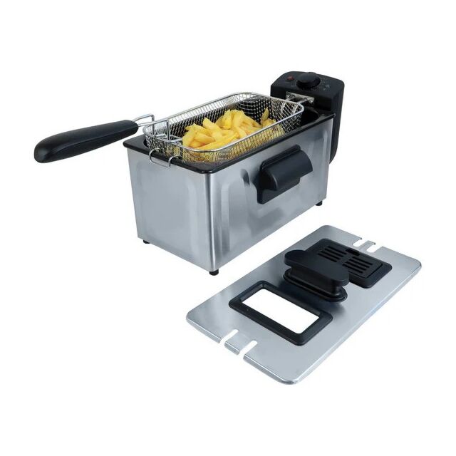 Igenix IGTB1030SS S/Steel 3 Litre Fryer