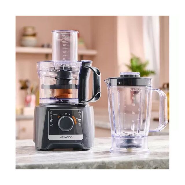 Kenwood FDP31.170GY Grey 800W Multipro 2-In-1 Compact Processor
