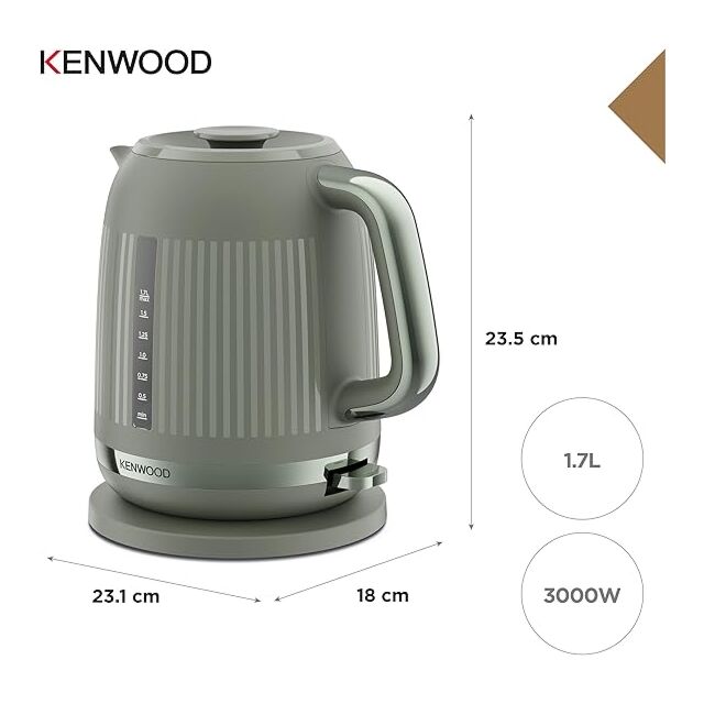 Kenwood ZJP30.000GN Green 1.7L Dusk Kettle
