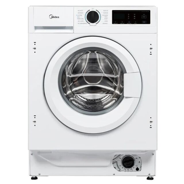 Midea MFA06D80BA10/W-UK 8/6kg Built-in Washer Dryer