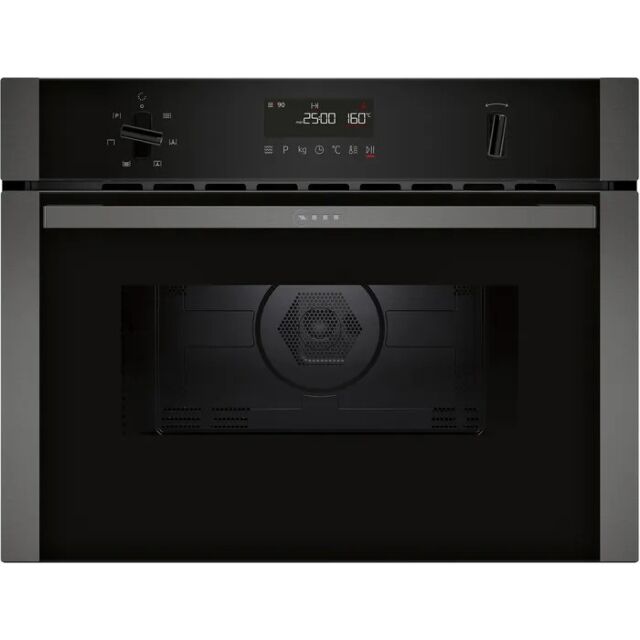 Neff C1AMG84G1B Graphite/Grey N50 Built In Microwave Oven With Hot Air