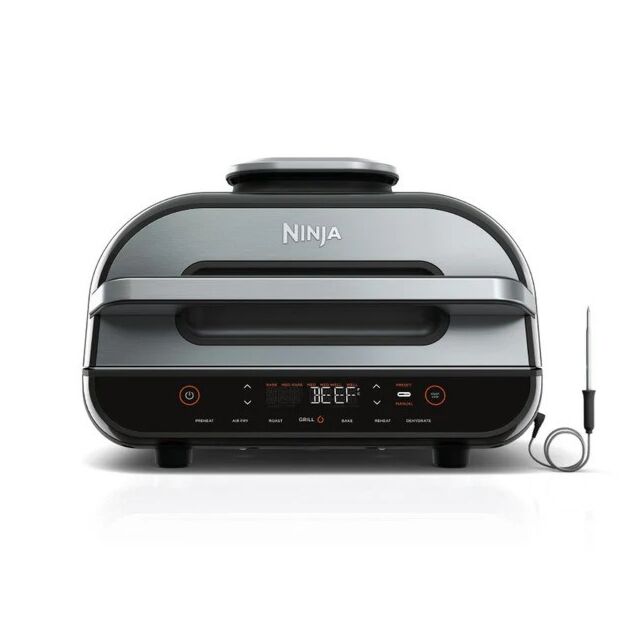 Ninja AG551UK Foodi MAX Health Grill and Air Fryer