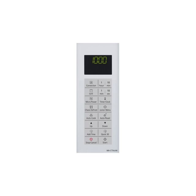 Panasonic NN-CT54JWBPQ White Slimline Combi Microwave Oven 1000W