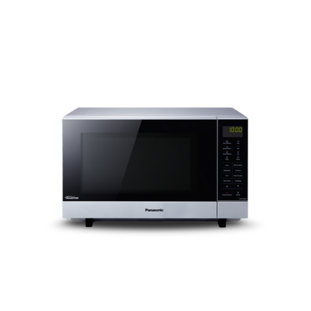 Panasonic NN-SF464MBPQ 1000W Flatbed Microwave - silver